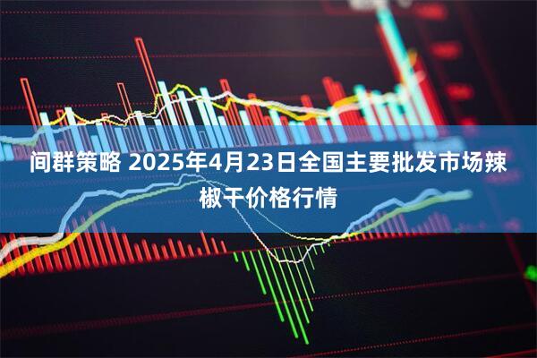 间群策略 2025年4月23日全国主要批发市场辣椒干价格行情